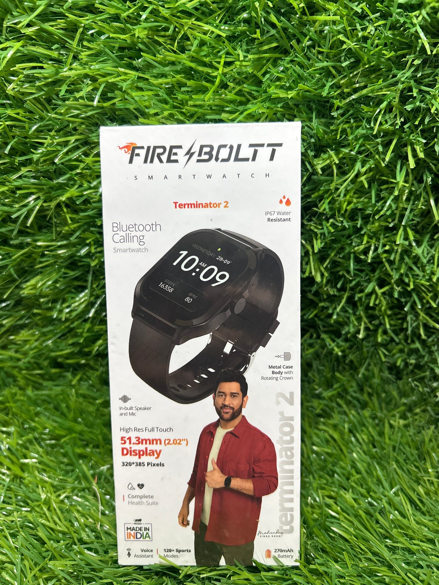 Fire Boltt Original Terminator 2 Smart Watch New company pack
