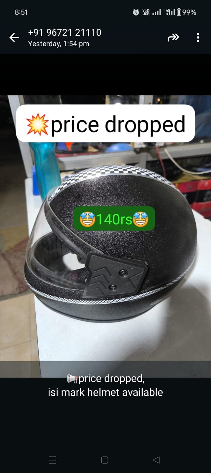 HELMET ISI MARK